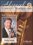 ADVANCED CONCERT STUDIES BK/CD TRUMPET cover